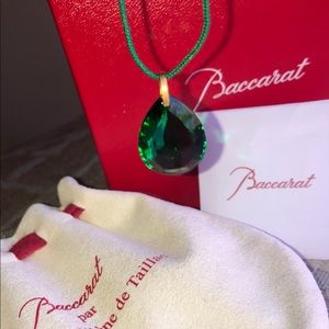 Baccarat Crystal Drops of Colour Pendant Necklace